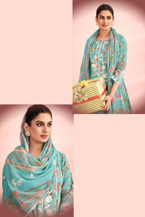 Jay Vijay Prints Knock Knock Premium Cotton Suit 11105