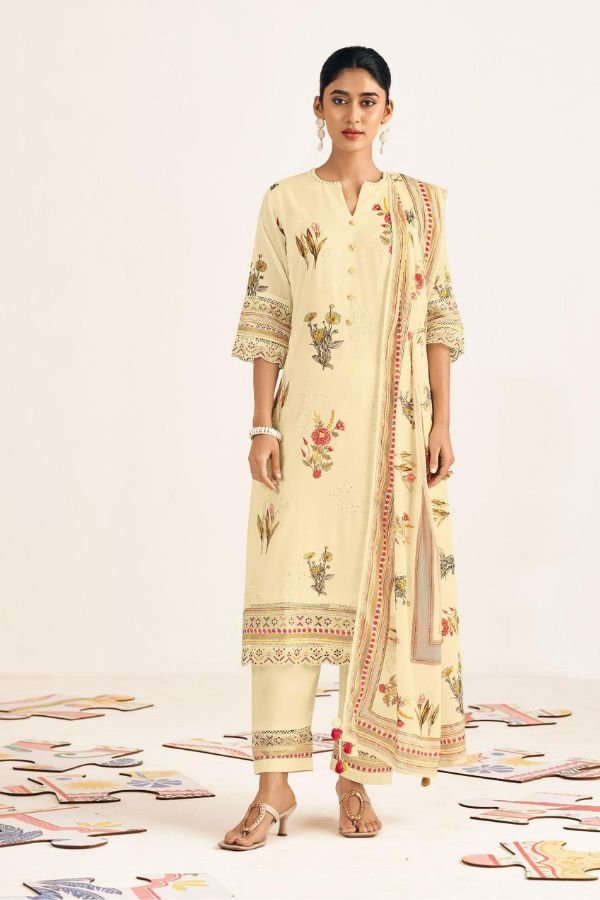 Jay Vijay Prints Shararat 2 Pure Mal Cotton Suit 10973
