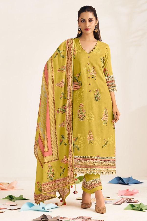 Jay Vijay Prints Shararat 2 Pure Mal Cotton Suit 10975