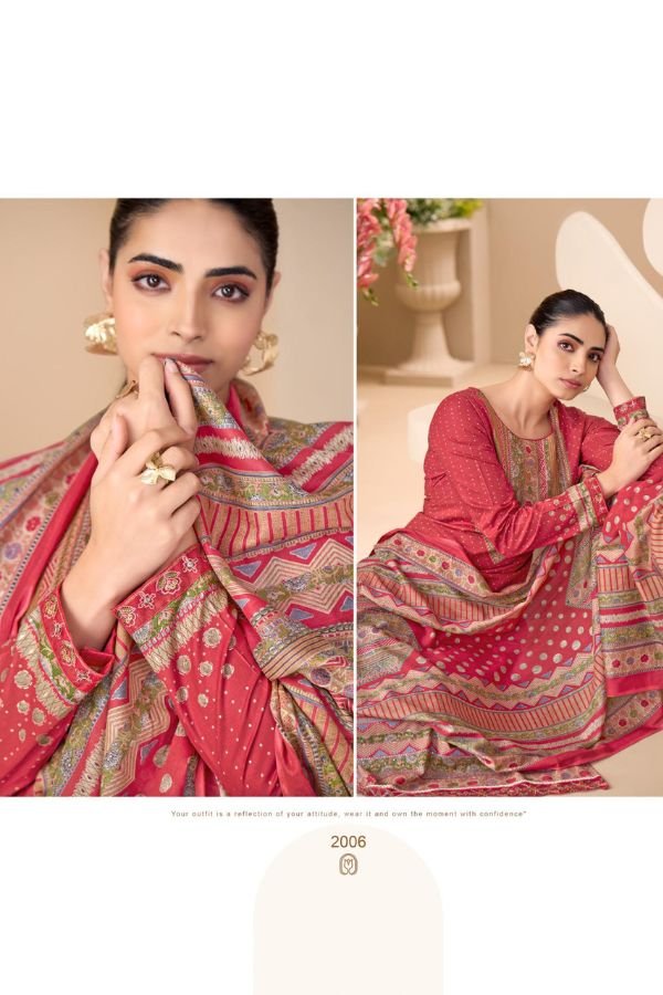 Kesar Karachi Sunheri Dhoop Pure Lawn Cotton Suit 2006