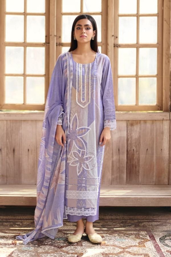 Kimora Fashion Guftagu Pure Cotton Lawn Salwar Suit 2344