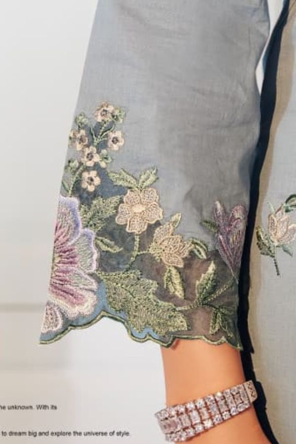 Kimora Fashion Heer Baroque Pure Cotton Lawn Suit H-0045