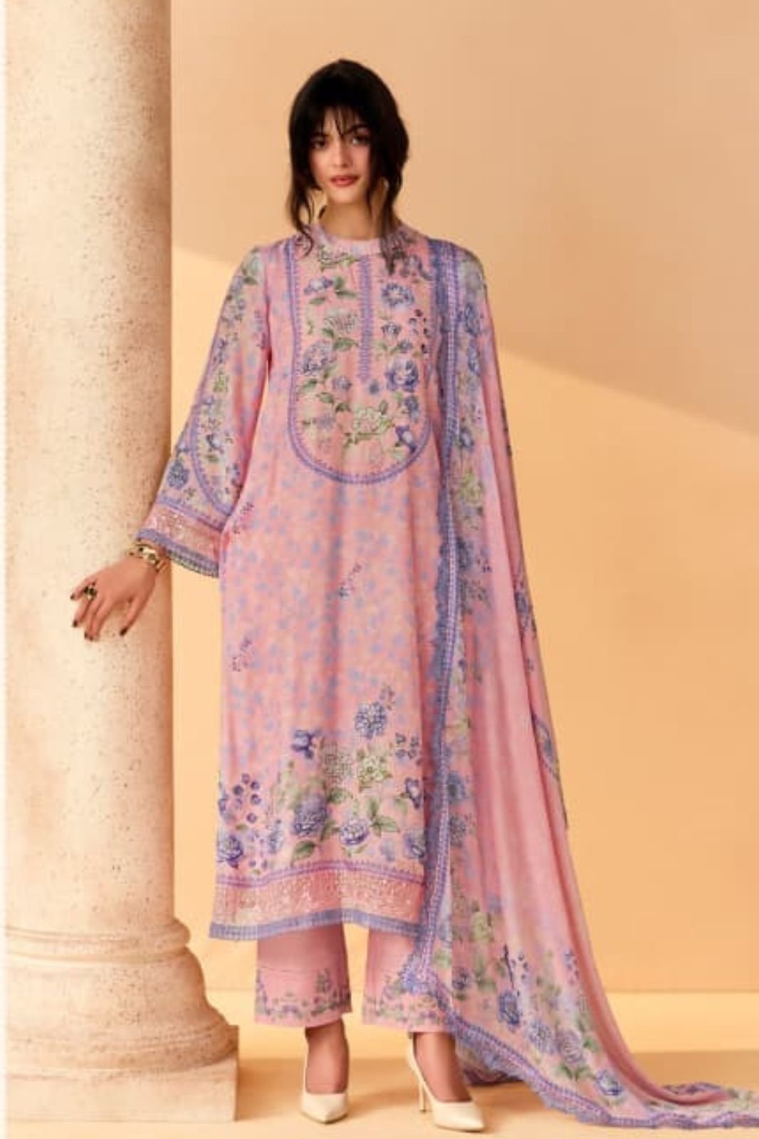 Kimora Fashion Heer Eternal Pure Cotton Lawn Suit H-0002