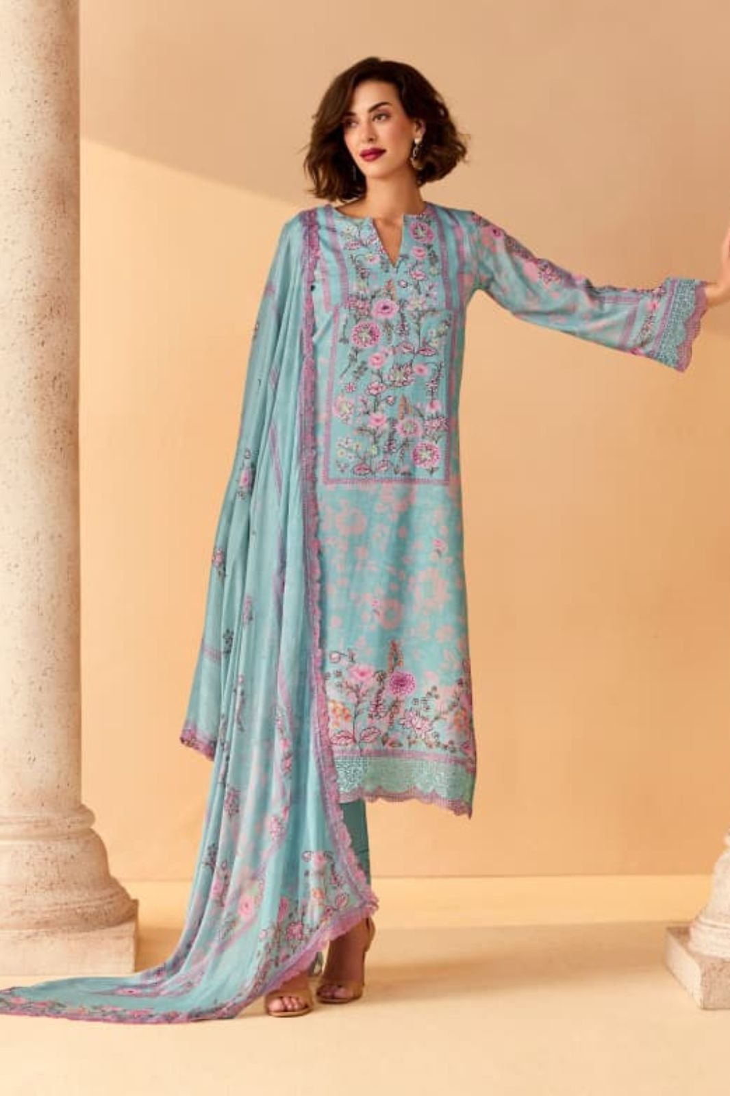 Kimora Fashion Heer Eternal Pure Cotton Lawn Suit H-0004