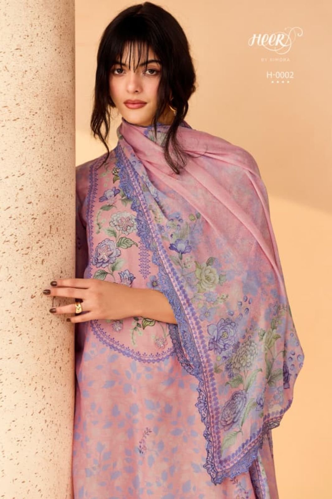 Kimora Fashion Heer Eternal Pure Cotton Lawn Suit H-0002