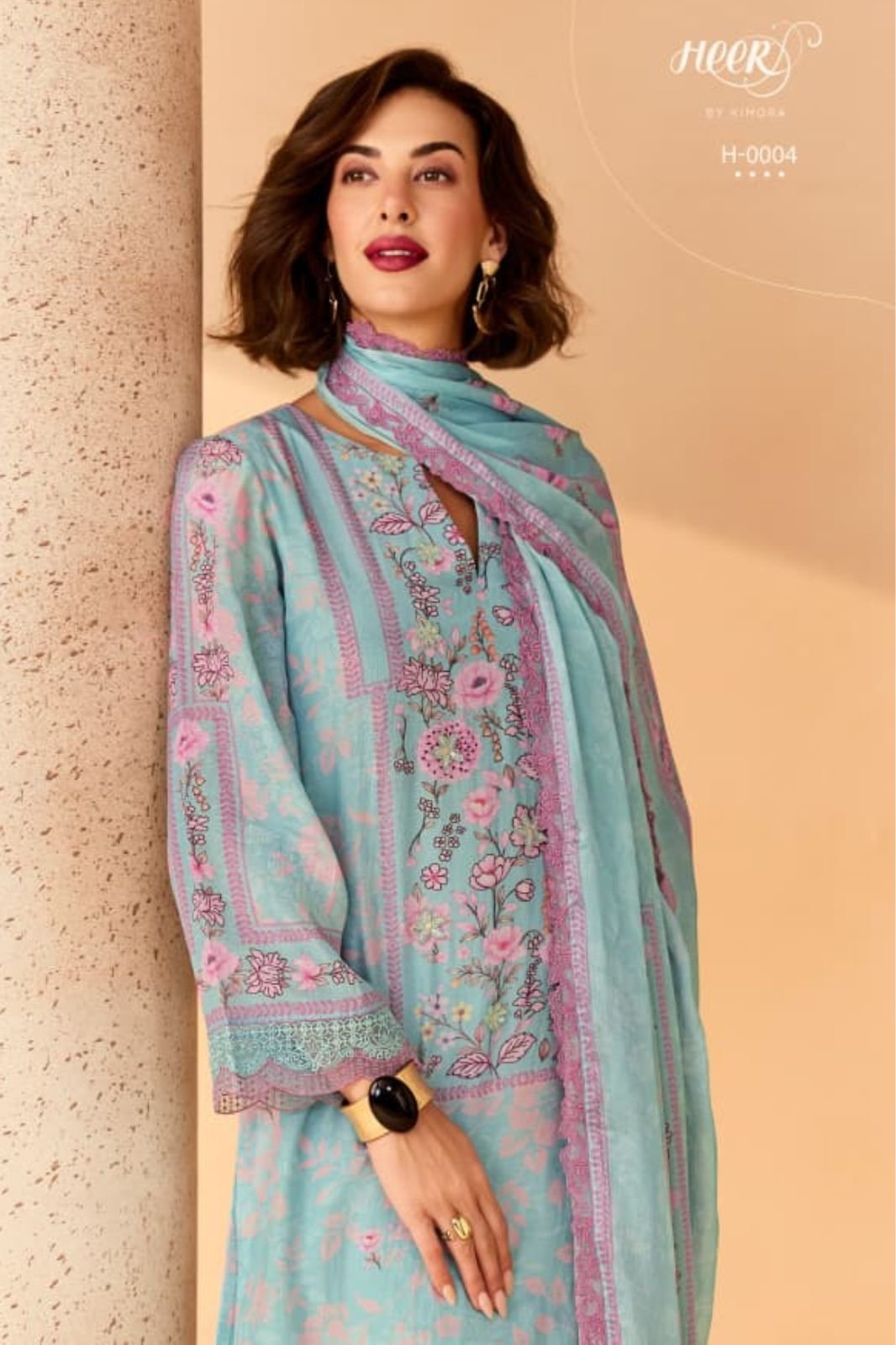 Kimora Fashion Heer Eternal Pure Cotton Lawn Suit H-0004
