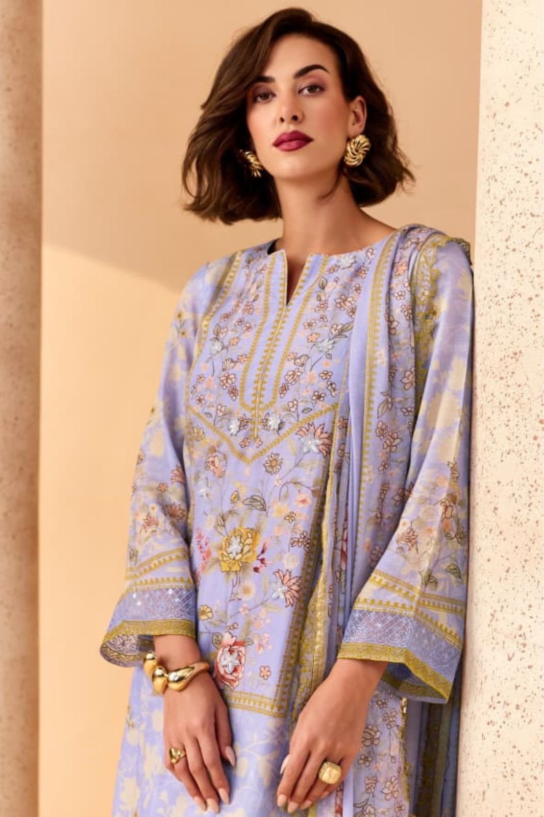 Kimora Fashion Heer Eternal Pure Cotton Lawn Suit H-0006