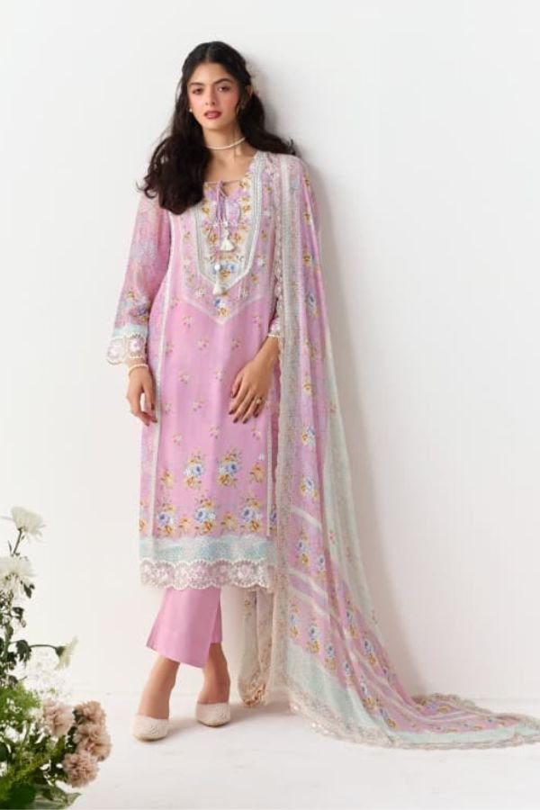 Kimora Fashion Heer Victoria Cotton Lawn Salwar Suit H-0022
