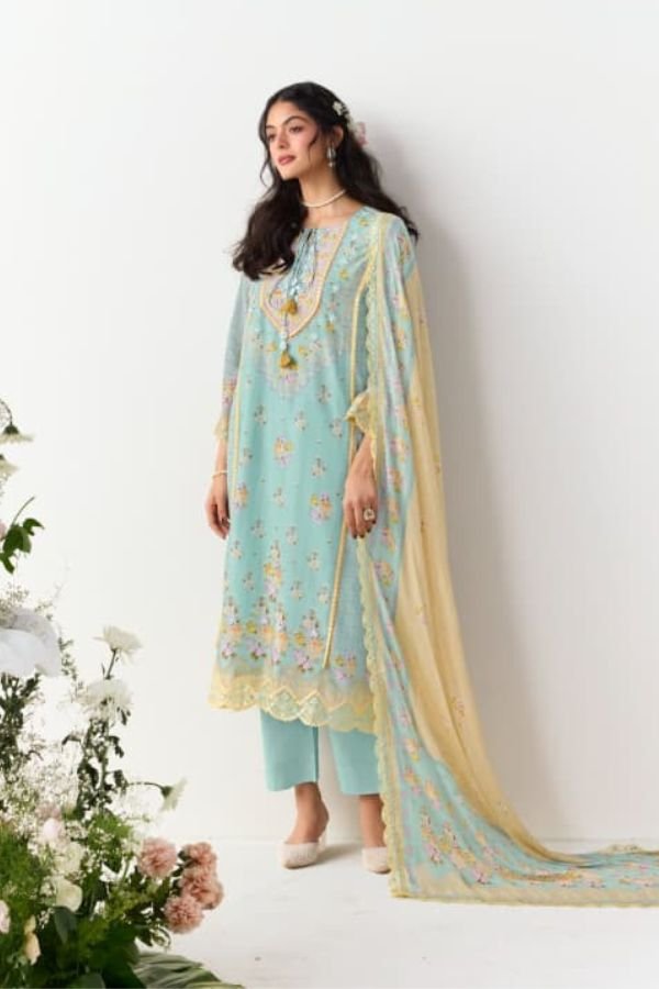 Kimora Fashion Heer Victoria Cotton Lawn Salwar Suit H-0025