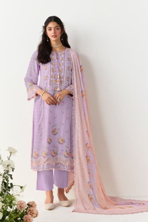 Kimora Fashion Heer Victoria Cotton Lawn Salwar Suit H-0026