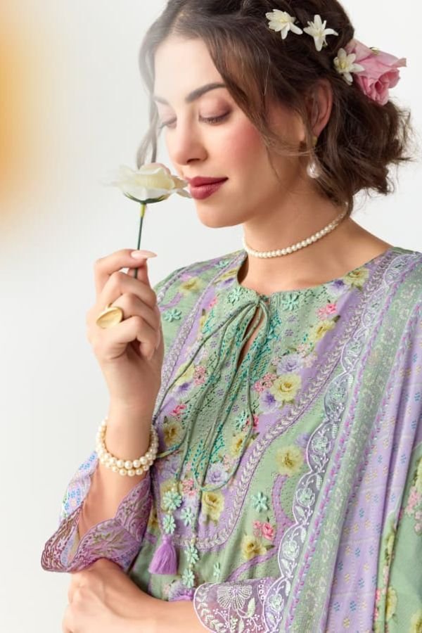 Kimora Fashion Heer Victoria Cotton Lawn Salwar Suit H-0023