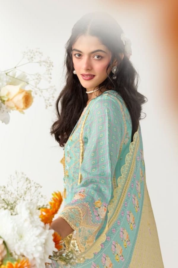 Kimora Fashion Heer Victoria Cotton Lawn Salwar Suit H-0025