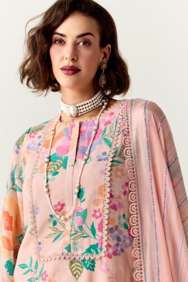 Kimora Fashion Limelight Pure Cotton Lawn Suit H-0012