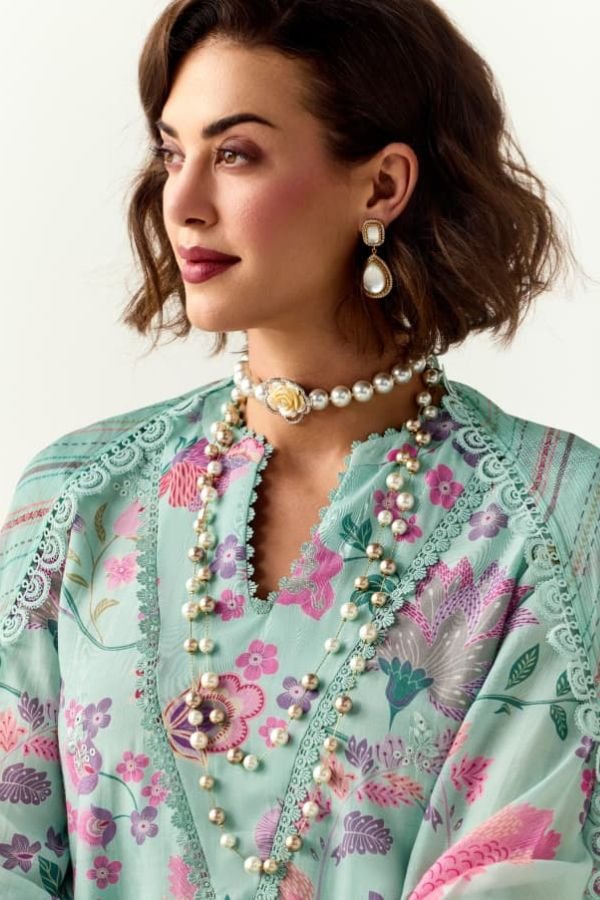 Kimora Fashion Limelight Pure Cotton Lawn Suit H-0013