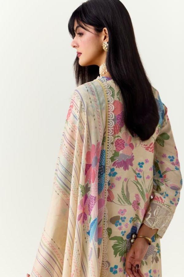 Kimora Fashion Limelight Pure Cotton Lawn Suit H-0014