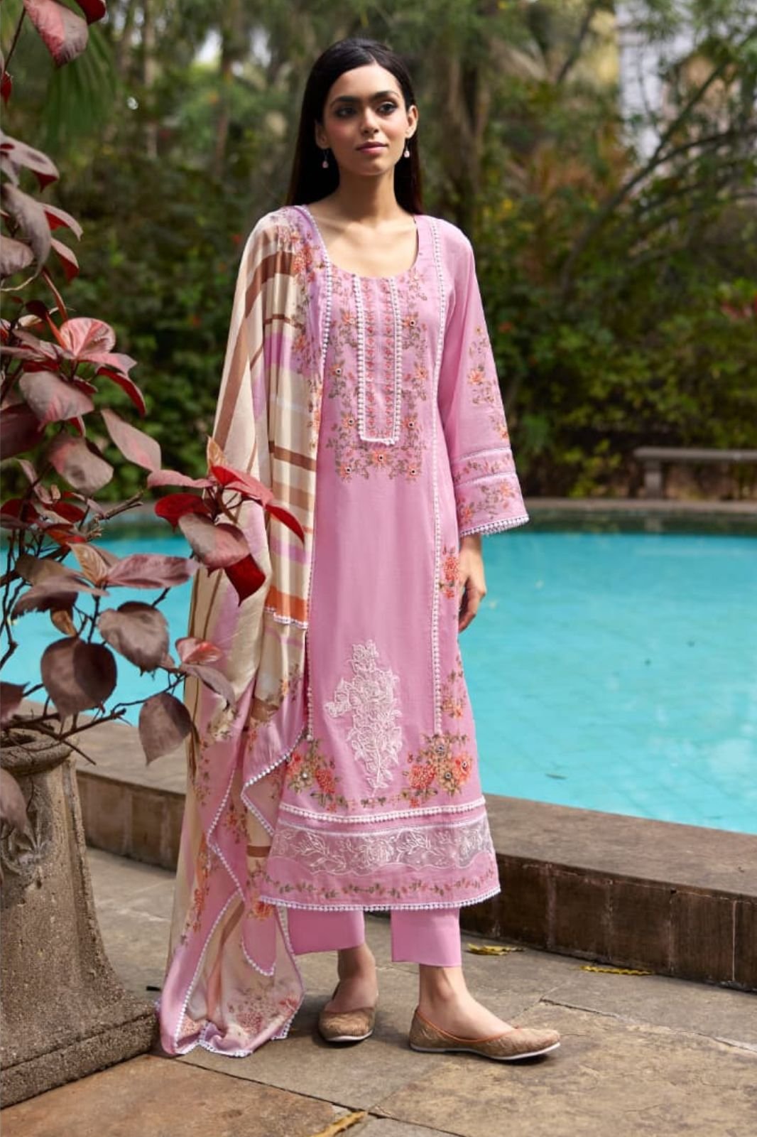 Kimora Fashion Nazrana Pure Cotton Lawn Suit 2353