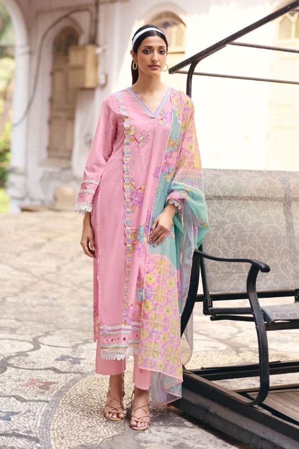 Kimora Fashion Saheli Pure Cotton Lawn Salwar Suit 2356
