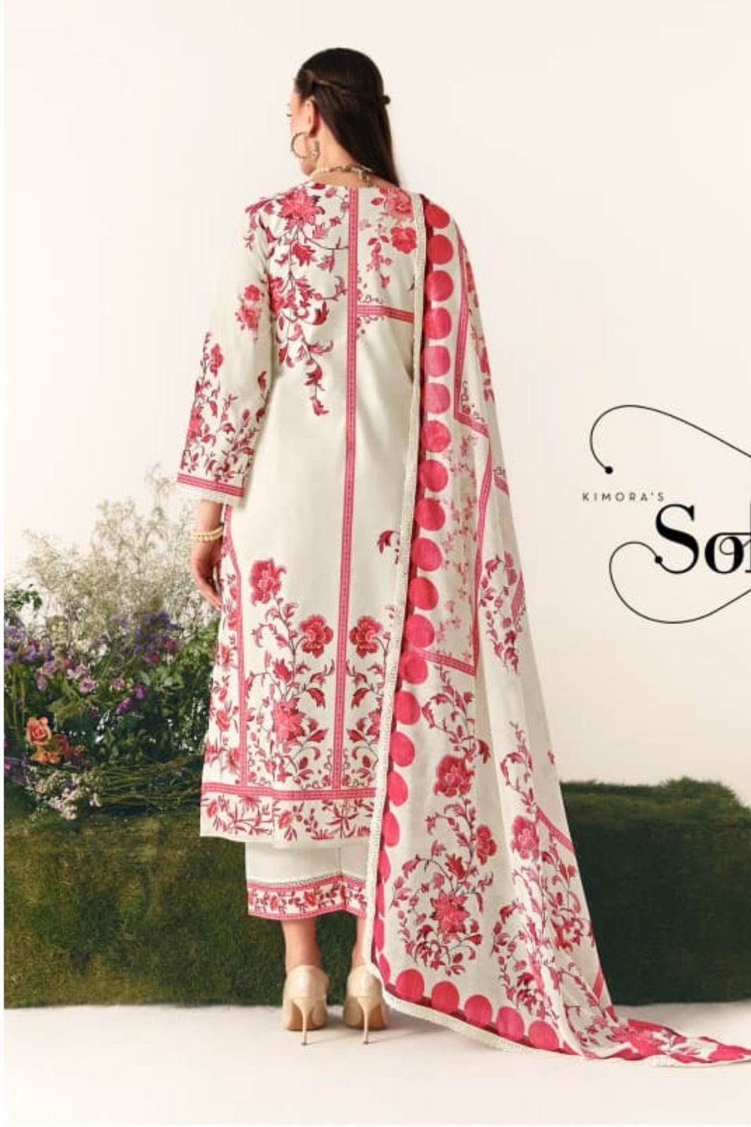 Kimora Fashion Sohni Botanical Pure Cotton Lawn Suit 771