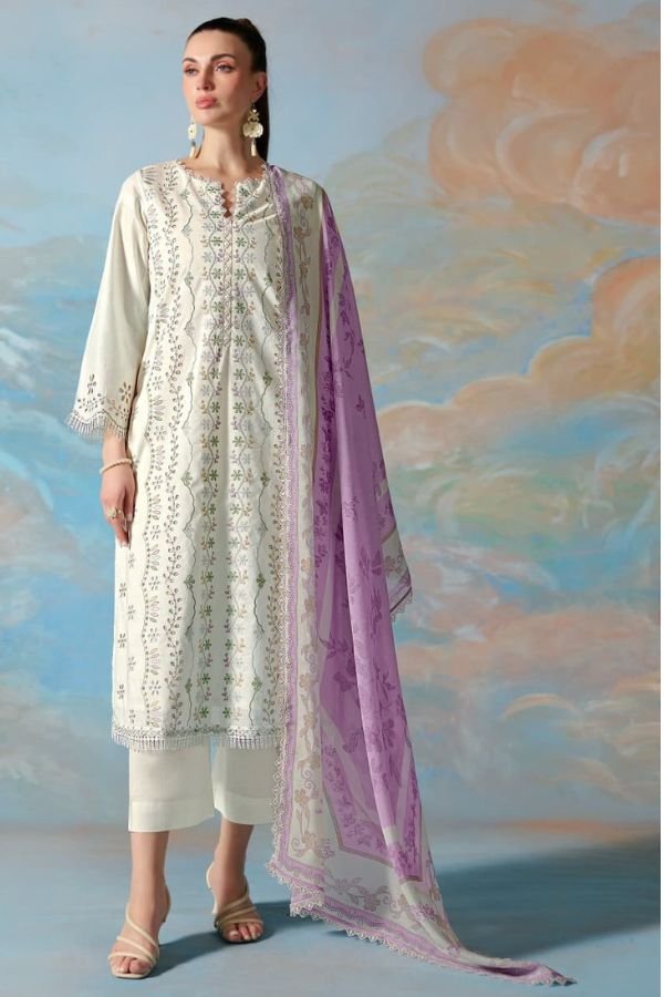 Kimora Fashion Sohni Charm Pure Cotton Lawn Salwar Suit 781