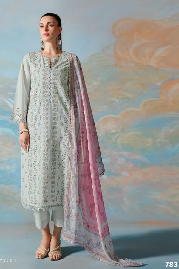 Kimora Fashion Sohni Charm Pure Cotton Lawn Salwar Suit 783