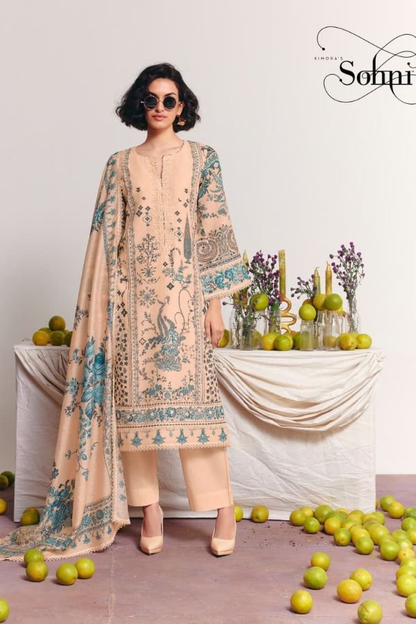 Kimora Fashion Sohni Lemonade Cotton Lawn Salwar Suit 751