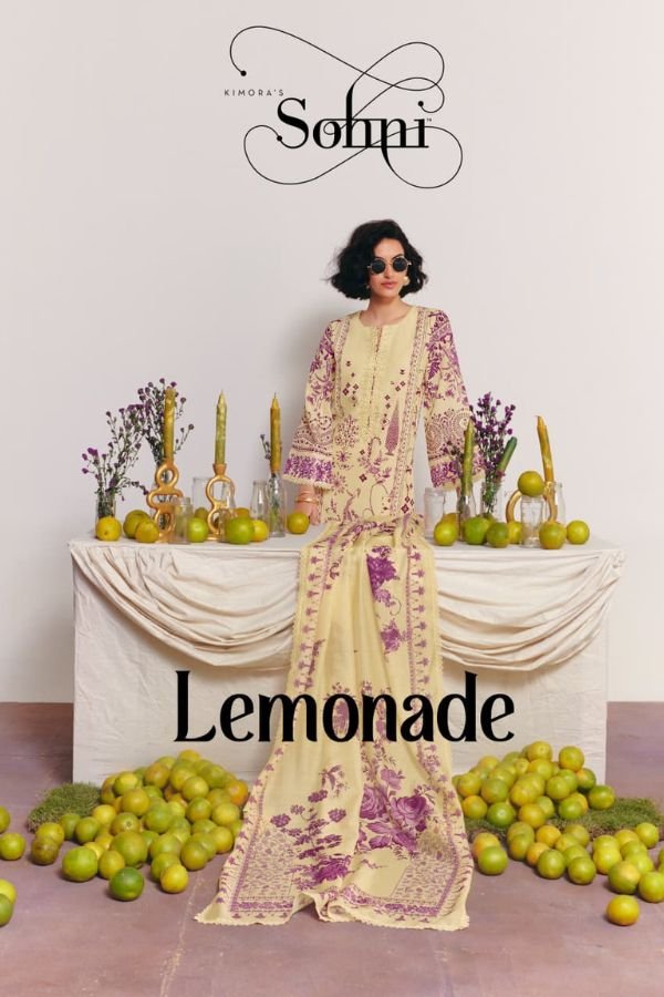 Kimora Fashion Sohni Lemonade Cotton Lawn Salwar Suit 753