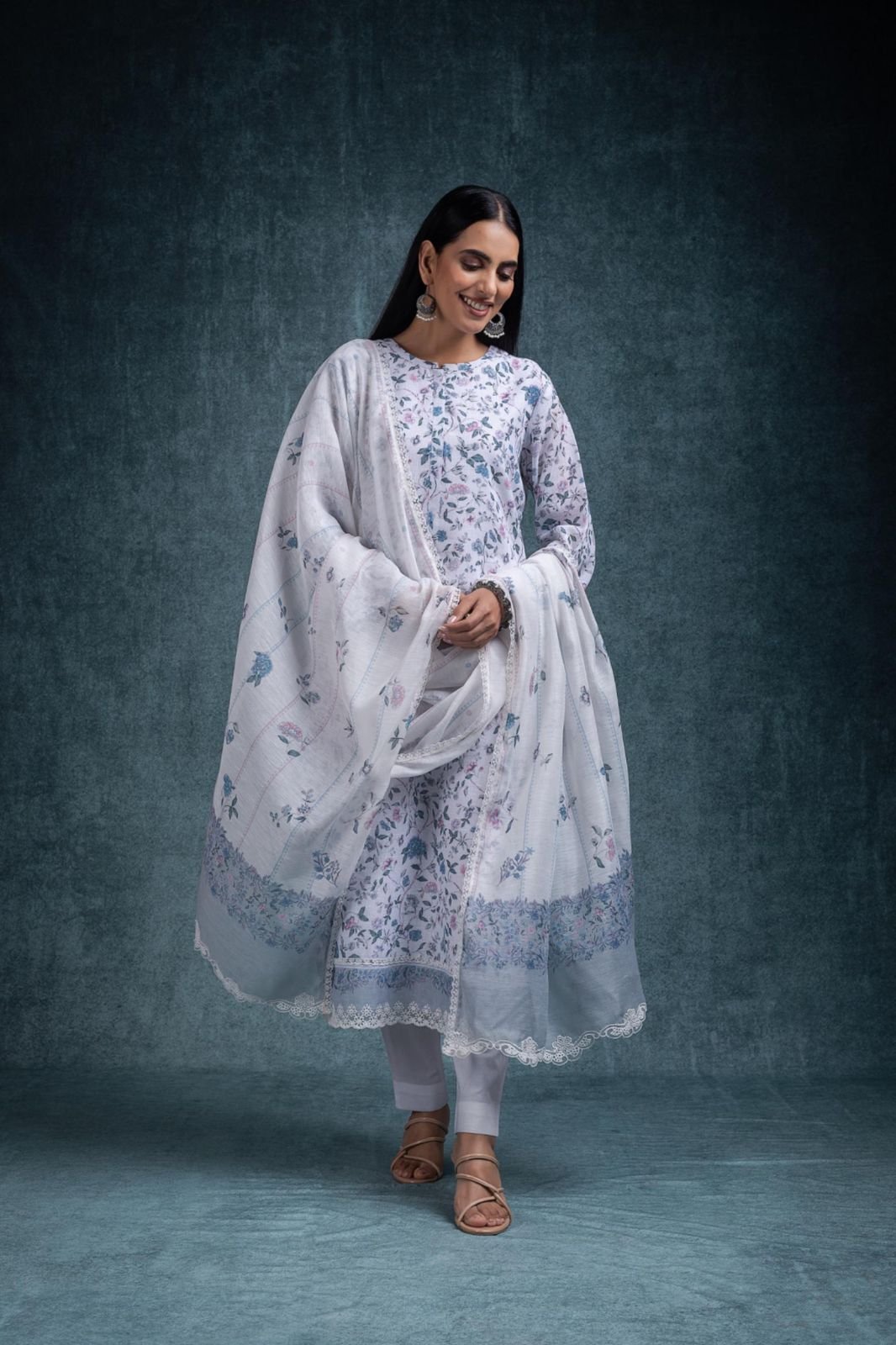 Naariti Inroo Linen Ladies Salwar Suit AGOG-01