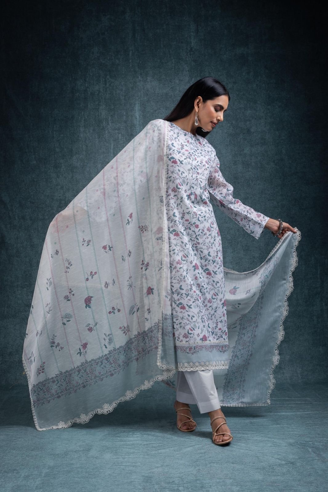 Naariti Inroo Linen Ladies Salwar Suit AGOG-03