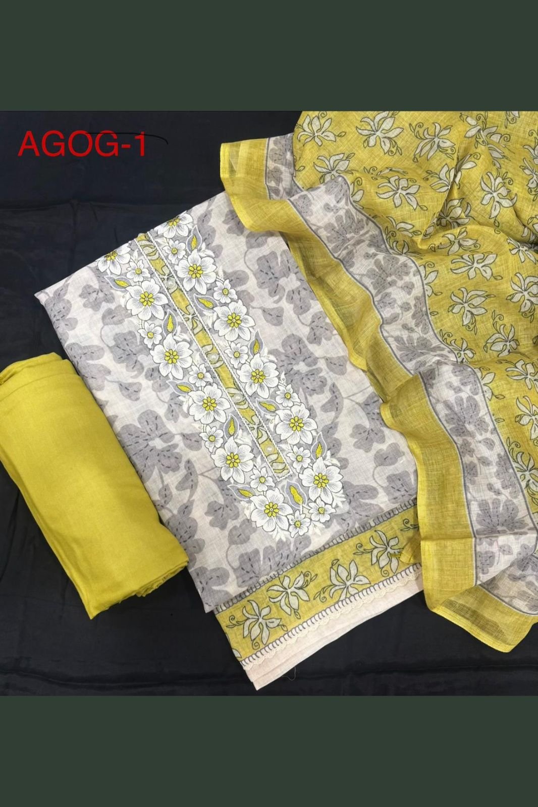 Naariti Shoka Linen Ladies Salwar Suit AGOG-01