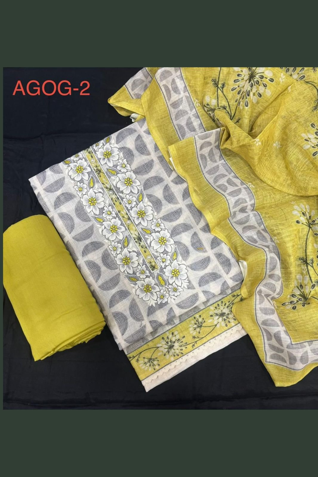 Naariti Shoka Linen Ladies Salwar Suit AGOG-02