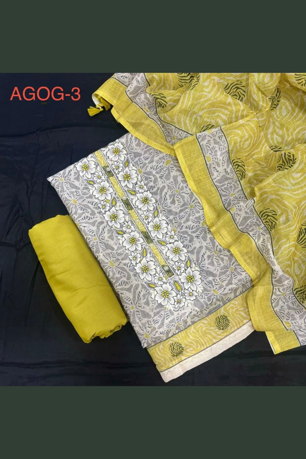 Naariti Shoka Linen Ladies Salwar Suit AGOG-03