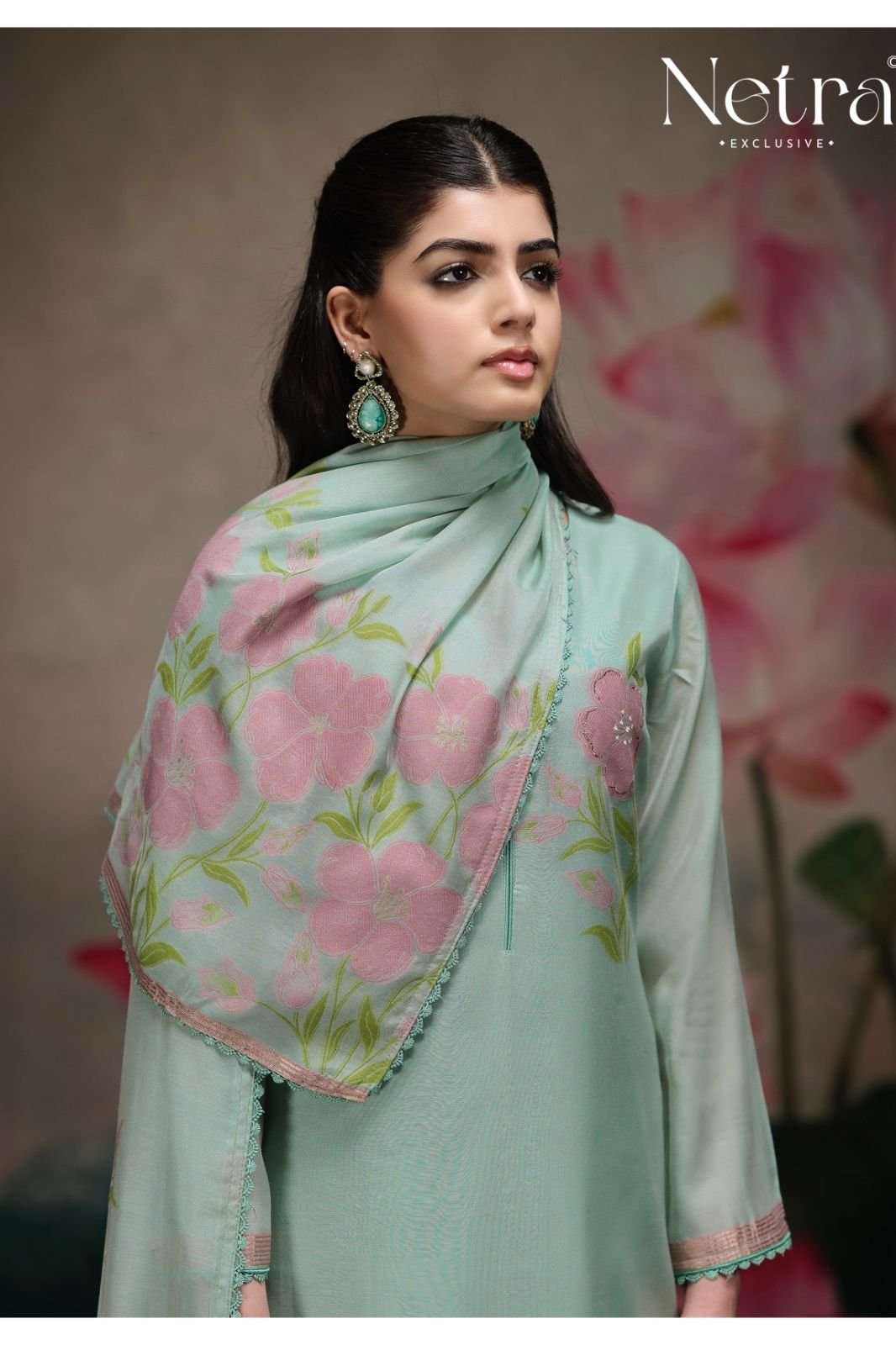 Netra Exclusive Kashish Pure Jamdani Suit NE-C 2132 D