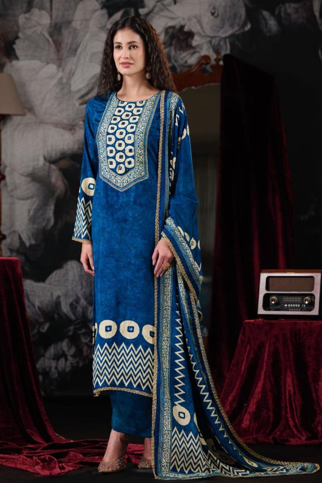 Netra Exclusive Mahek Vol-2 Muslin Ladies Suit NE-C 2147-A