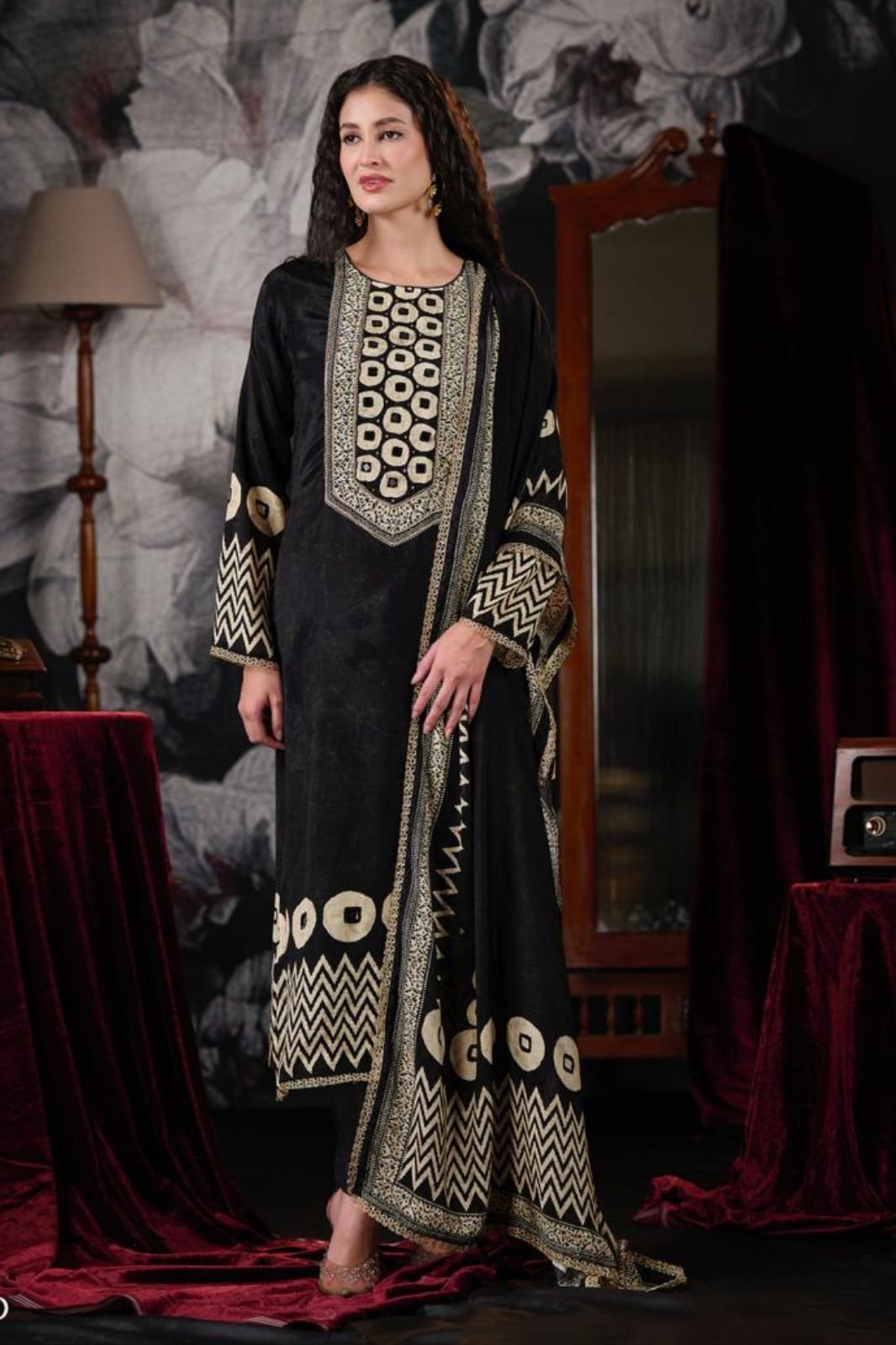 Netra Exclusive Mahek Vol-2 Muslin Ladies Suit NE-C 2147-D