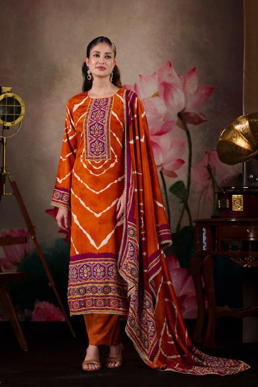 Netra Exclusive Mahek Vol-3 Muslin Ladies Suit NE-C 2148-E