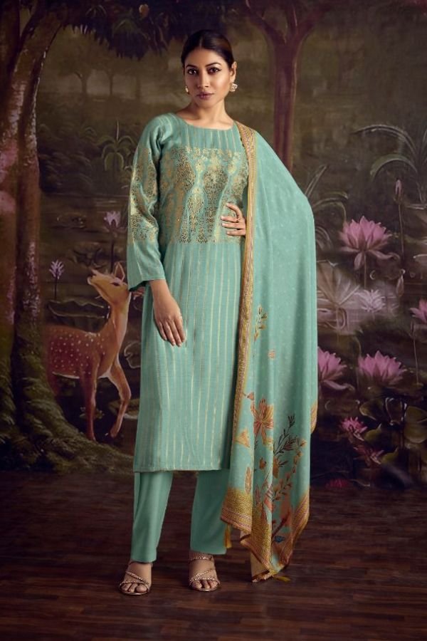 Rama Fashions Triveni Silk Ladies Suit 1001
