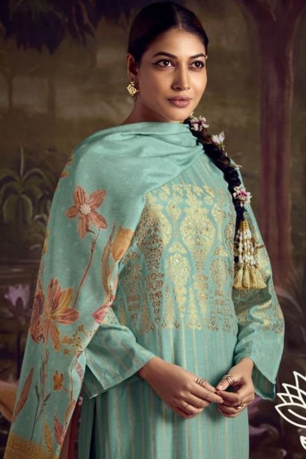 Rama Fashions Triveni Silk Ladies Suit 1001