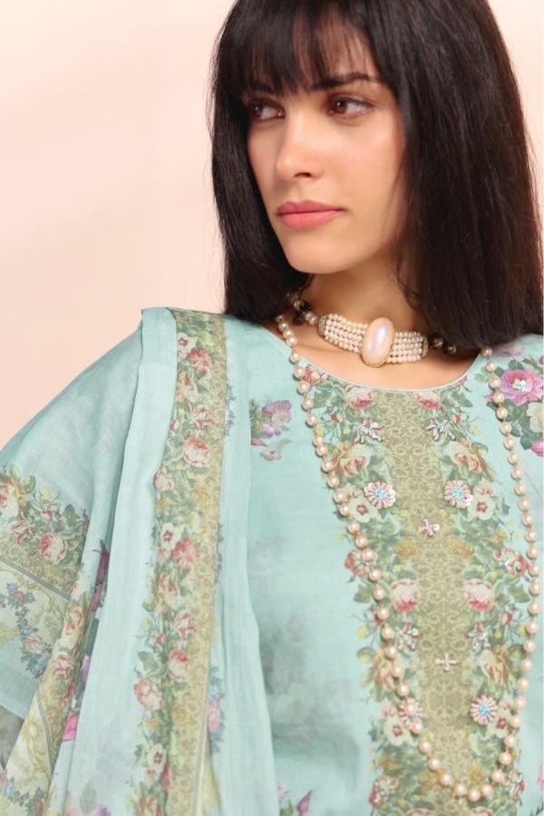 Rang Fashion Casabella Pure Organdy Salwar Suit 1004