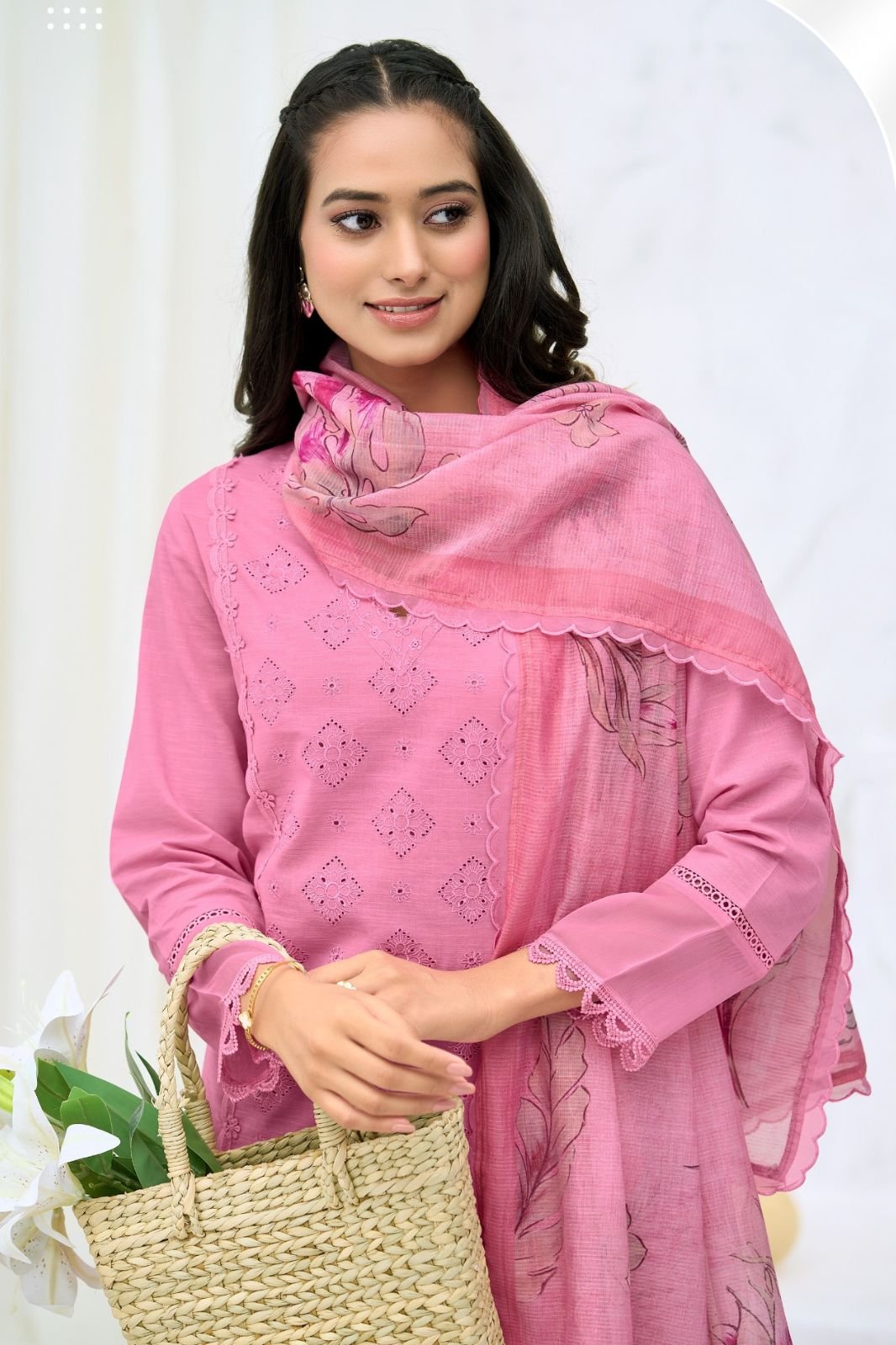 Sahiba Sarg Golden Hour Cotton Ladies Salwar Suit 713