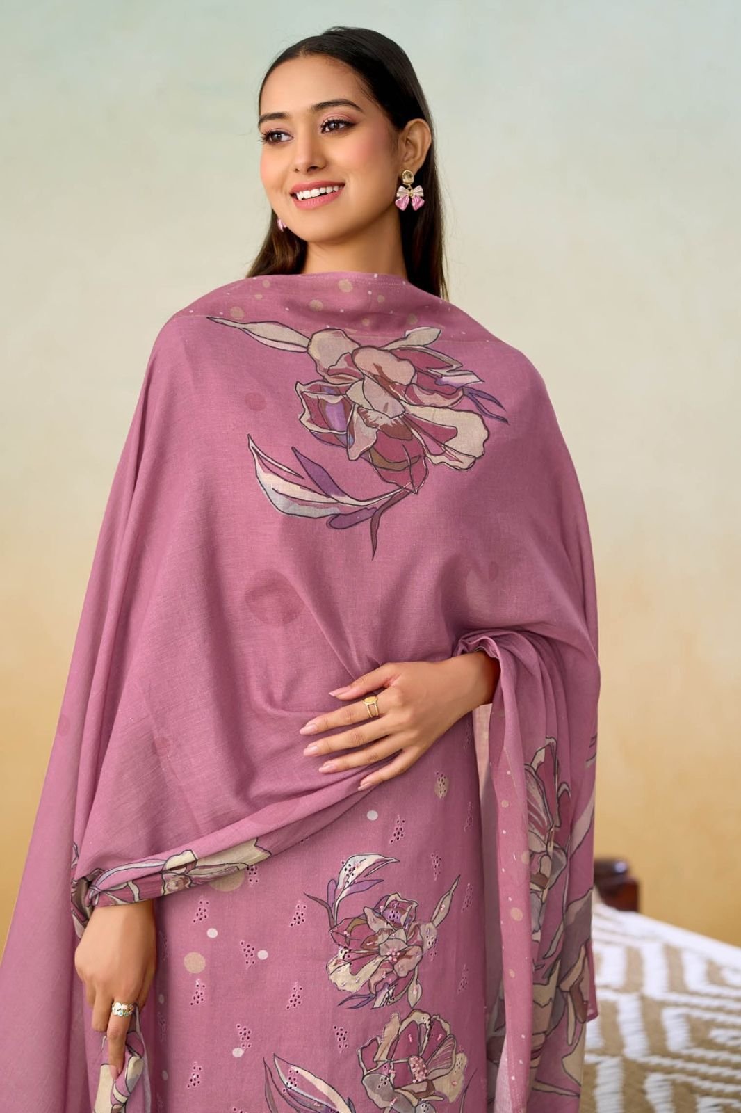 Sahiba Sarg Gupshup Pure Cotton Ladies Salwar Suit 912