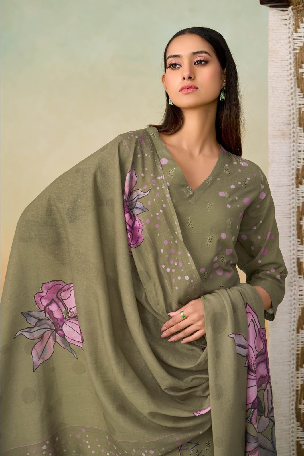 Sahiba Sarg Gupshup Pure Cotton Ladies Salwar Suit 925