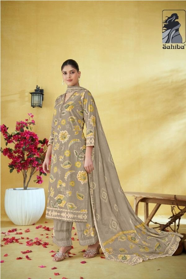 Sahiba Suhana Safar Pure Cotton Ladies Salwar Suit 218