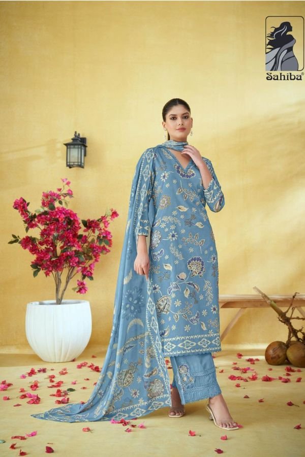 Sahiba Suhana Safar Pure Cotton Ladies Salwar Suit 283