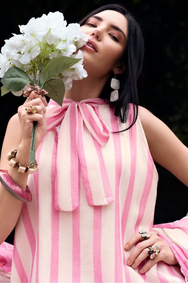 Sanaz Soft Edit Viscose Mul Ladies Salwar Suit SF-1003