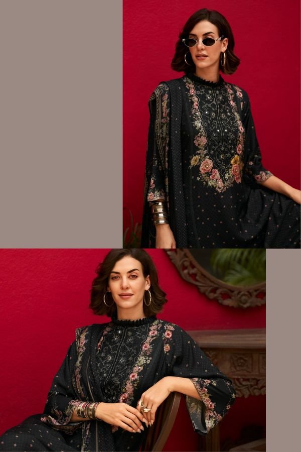 Sanaz Ziya Muslin Ladies Salwar Suit ZY-301