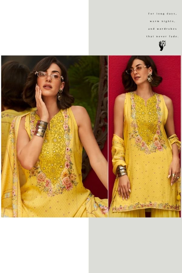 Sanaz Ziya Muslin Ladies Salwar Suit ZY-303