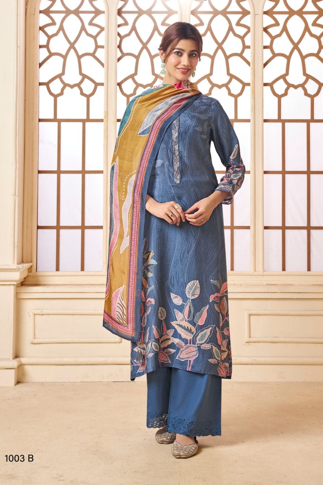 Shiddat Serina 1003 Muslin Salwar Suit 1003 B