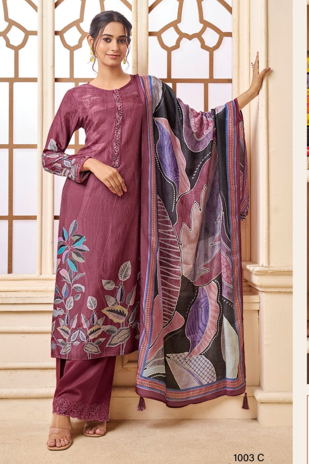 Shiddat Serina 1003 Muslin Salwar Suit 1003 C