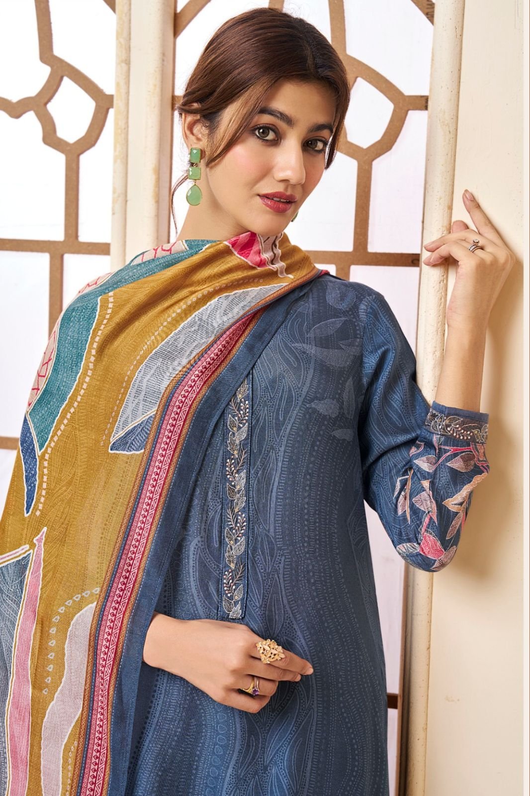 Shiddat Serina 1003 Muslin Salwar Suit 1003 B