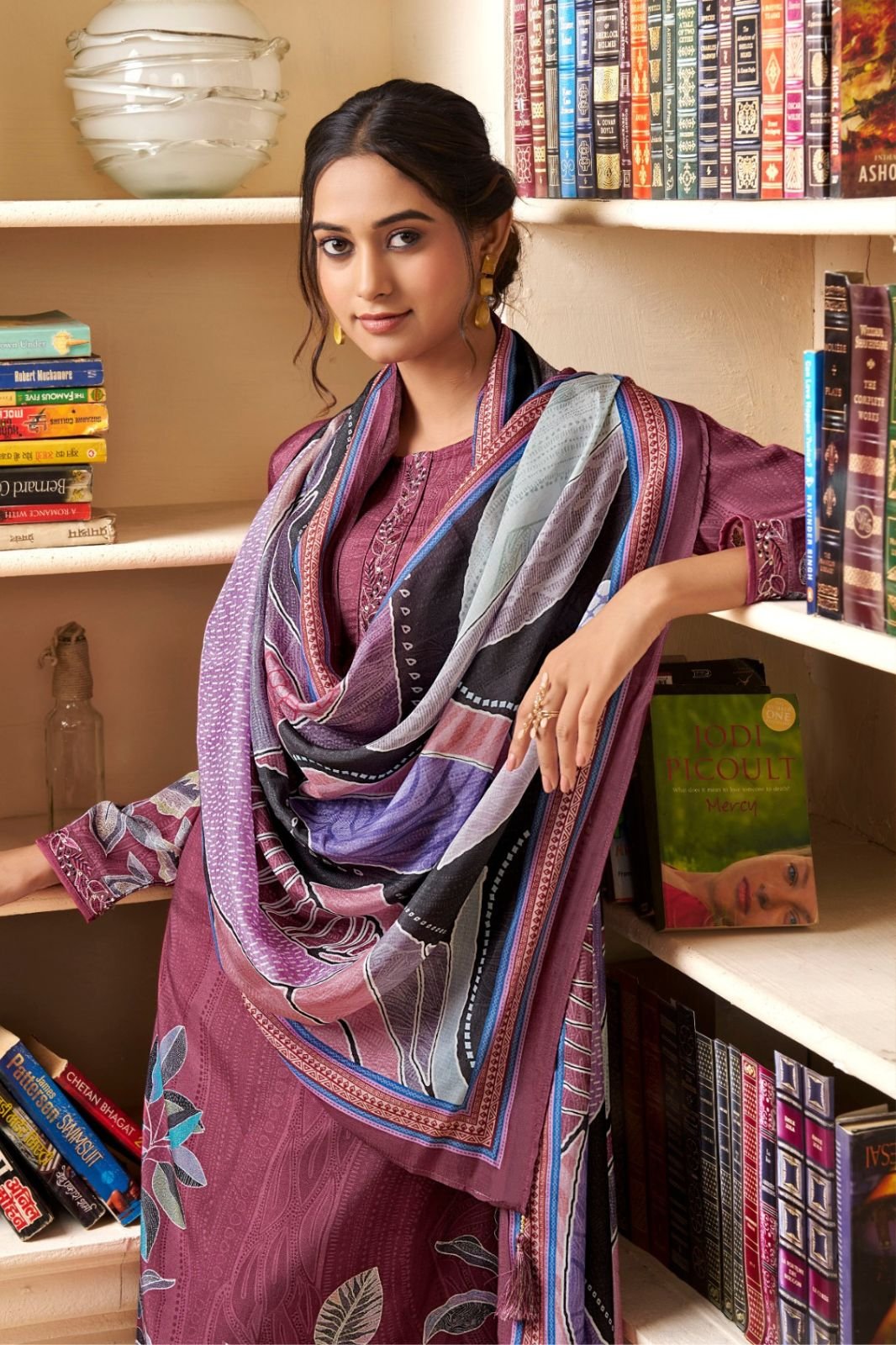 Shiddat Serina 1003 Muslin Salwar Suit 1003 C